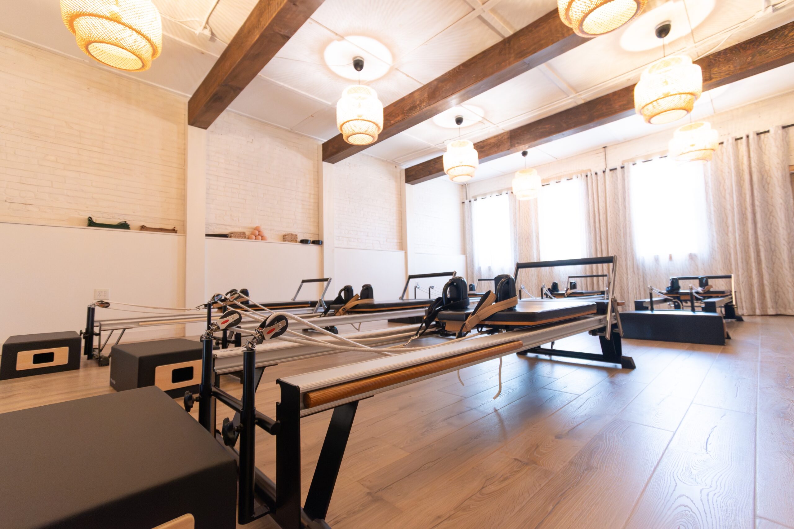 Image of small Pilates studio